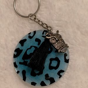 Handmade resin keychain